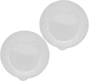 2Pcs Kitchen Scale Trays Plastic Weighing Bowls for Accurate Ingredient Measurement Lightweight and Wear Resistant Design for Home Cooking and Baking