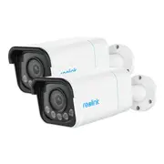 Reolink CX810 4K HDR ColorX True Color Night Vision PoE Security Camera (2 Pack)