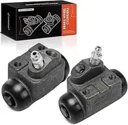 A-Premium Rear Drum Brake Wheel Cylinder Compatible with Select Ford and Mercury Models - EXP 1982-1988, Escort 1981-1990, LN7 1982-1983, Lynx 1981-1987, 2-PC Set - Replace# E1FZ2262A