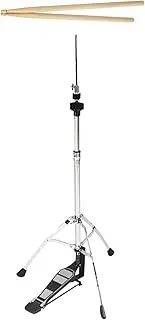 Hellery Hi Hat Stand Height Adjustable Metal Hat Cymbal Stand Drum Percussion Parts