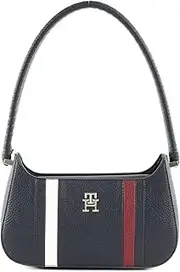[Tommy Hilfiger] Emblem Shoulder Bag, Space Blue, One Size