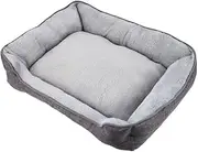 Pet Bed Lounge Classic - Medium//Dog Cat Soft Comfort Calming Sleeping