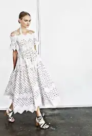 RARE zimmermann Empire Papier Dress Size 0