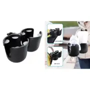 2 in 1 Cup Holder Versatile Pram Drink Holder Easy Access Cup Stand