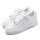 Nike 休閒鞋 Air Force 1 07 運動 女鞋 經典款 AF1 皮革 質感 簡約 穿搭 全白 DD8959100 23cm WHITE/WHITE