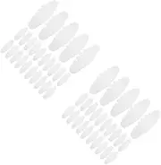 [SUPVOX] 2sets Sports Cap Support Hat Brim Holder Baseball Cap Fitters Snapback Insert Hat Adjuster for Adults Boys and Girls Cardboard Pack of 10 50pcs*2
