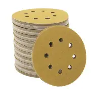 5-Inch 150 Grit Dustless Hook and Loop Sanding Discs 100-Pack