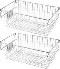 Large Stackable Wire Baskets Pantry Organization and Storage, Chest Freezer Orga