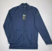 Men's Nike Basketball Dry Big&Tall Full Zip Waffle Weave Mesh Navy Jacket