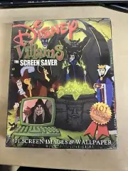 Disney Villains The Screen Saver Floppy Disk Software Sealed