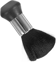PLAFOPE 1pc Broken Hair Cleaning Brush Barbering Hair Apron Haircut Hair Brush for Men Barber Hair Removal Brush Cleaning Brush for Trimmer Barber Scissors Hairbrush Stylist Black