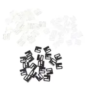 10 Craft Rectangle Tap Hooks & Clasp Sewing On Swimsuit Bra