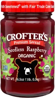 Crofter's Organic Premium Spread Seedless Raspberry