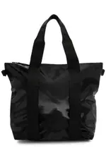 Rains W3 Mini Rubberised Tote - Black ONE SIZE