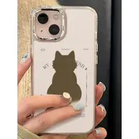 在飛比找蝦皮購物優惠-貓咪 背影 鏡面 iPhone 15 pro max 手機殼