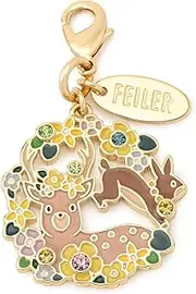[Feiler] Fayler 1H9825281017020 It’s Spring ISP-251017 Women's Zipper Charm White Free, white, Free Size