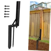 1PCS Fence Post Repair Kit Heavy Duty Fixer Anchor Ground Spike, Fence Post