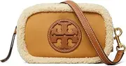 [Tory Burch] Miller Shearling Mini Crossbody Bag, Tan, Tan