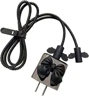 Charger Cable Protector - Data Cable Protection Rope,Love Wings Charger Protective Case Cellphone Wire Accessories Portable for Daily Use Phone Car Travel