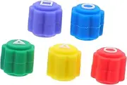 Milisten 5pcs Korean Stone Catching Game Interactive for Teamwork Parent Bonding Safe Fun Pebble Throwing Game for Multiple Players Skill Development Activity