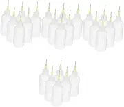 24 pcs precision tip applicator bottle medicine bottle plastic bottle precision squeeze bottle glue dispensing bottle with plastic