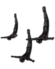 Lifestyle Brands Set of 3 Divers Wall Decor NoSize NoColor