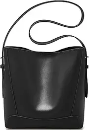 [FOXLOVER] Hobo Shoulder Bags for Women, Ladies Designer Leather Bucket Bags Handbag Purse