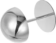 HEALSOPTHY Tabletop Hat Display Stand: Adjustable Stainless Steel - Compact Cap Holder for Home Store - Lightweight Organizer for Wigs Accessories
