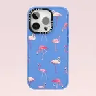iPhone 16 15 14 13 12 11 Pro Max Plus Case Clear Shockproof Clear Flamingo Cover