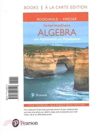 在飛比找三民網路書店優惠-Intermediate Algebra With Appl