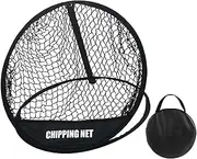 Golf Chipping Net Easy Setup Stable Portable Folding Golf Hitting Net for Backyard Practice