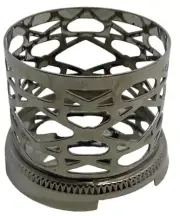 2" BATH & BODY WORKS SLATKIN CO. 1.6 OZ SILVER TONE CANDLE HOLDER NEW - R2