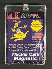 175x Pro Mold MH80 Original 80pt Magnetic Card Holder One Touch (7 Full Boxes)