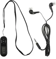 Angoily Mini Receiver with Digital Display Portable Radio for Easy Use Memory Function Automatic Station Search for Go Listening