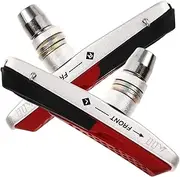 1Pair Bicycle Brake Pad Replacement Durable Design Easy Install for Mountain Electric Bikes Optimal Wear Resistance Long Lasting Performance Brake Pad
