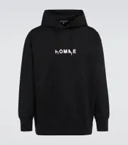 [Comme des Garcons Homme] Comme des Garçons Homme Cotton hoodie AU 93 black