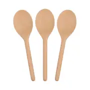 Argon Tableware Wooden Cooking Spoons - 20cm - Pack of 3