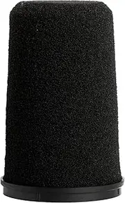 SHURE RK345B SM7dB Replacement Windscreen, Black, Pop Filter, Microphone Cover, Microphone Sponge, Windshield, Dynamic Microphone