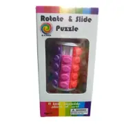 3D Puzzle Cube Rotate Slide Magic IQ Training Knob kids toys Logic Brain Funny