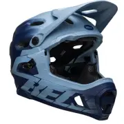 Bell Super DH Spherical MIPS MTB Helmet (Matte Light Blue/Navy)