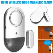 Wireless Door Window Alarm Magnetic Sensor Detector Safe Sound Alarm Alert Siren