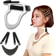 Neck Stretcher, Neck Collar And Adjustable Neck Brace, Ergonomic Posture Corrector Neck Traction Device