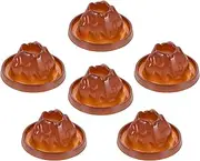 Zerodeko 5Pcs Plastic Volcano Models, Volcano Science Kit Eruption Science Experiments, Plastic Volcano for Science Erupting Volcano Model Sandbox Landscape Model