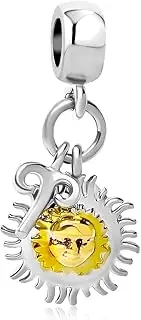 [CharmSStory] Love Aries Charms Constellation Zodiac Charms Charm Beads for Bracelets