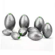 Egg Lead Fishing Weights Kit Drop Bass Weights Sinker Tackle Saltwater
