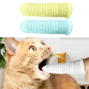 5Soft Pet Finger Toothbrush Dog Brush Bad Breath Tartars Teeth Cleaning Supplies