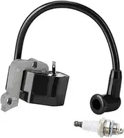 QASULER 4229 400 1300 Ignition Coil, for, Leaf Fan Blower BG55 BG65 BG85 BG45 BG46 BR45 BG50 SH55 SH85 SH85B Leaf Blower 075 Chainsaw AM42 Engine Replace 4229-400-1300 Module Igon Coil For Garden Man