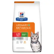 Hills Prescription Diet Urinary & Metabolic Stress Adult Dry Cat Food 2.88kg