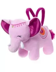 GYMBOREE SPICE MARKET ELEPHANT PLUSH HANDBAG COIN PURSE 2 3 4 5 6 7 8 NWT