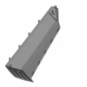 Polaris PANEL-BOX,PNT,RH,M.NVY BLUE [AP], Genuine OEM Part 5452456-726, Qty 1
